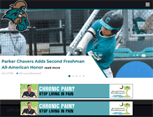 Tablet Screenshot of goccusports.com